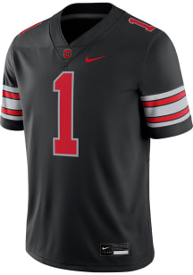 Nike Ohio State Buckeyes Black Replica Football Jersey