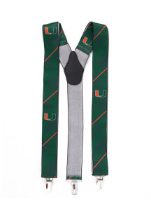 Miami Hurricanes Suspenders Mens Tie