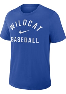 Nike Kentucky Wildcats Blue Dugout Early Work Baseball Short Sleeve T Shirt