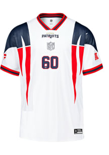 New England Patriots Mens White Soccer Soccer Jersey