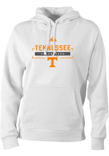 Adidas Tennessee Volunteers Womens White Heat Seal W Fleece Hood Hooded Sweatshirt