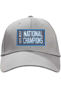 Michigan Wolverines 2025 Men's Gymnastics National Champs Locker Room Hat Adjustable Hat - Grey