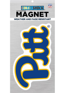 Pitt Panthers 4in Main Mark Magnet