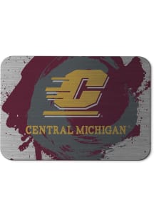 Central Michigan Chippewas Paint Splash Mousepad