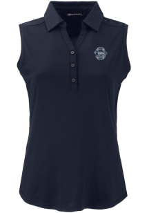 Cutter and Buck Penn State Nittany Lions Womens Navy Blue Vault Forge Eco Polo Shirt