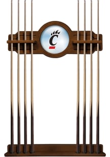 Cincinnati Bearcats Solid Wood Cue Rack Pool Table