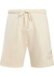 Pro Standard Charlotte Hornets Mens Cream Neutral Shorts