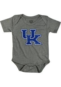 Kentucky Wildcats Baby Grey Game Day Short Sleeve One Piece