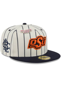 New Era Oklahoma State Cowboys Mens White 2026 Big League Chew x College 59FIFTY Fitted Hat