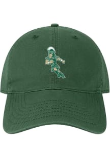 Michigan State Spartans Green Football Sparty EZY Youth Adjustable Hat