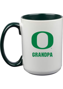 Oregon Ducks Grandpa 15oz Ceramic Mug - White