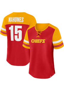 Patrick Mahomes   Kansas City Chiefs Womens Red Fashion Football Jersey