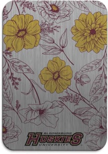 Bloomsburg University Huskies Floral Mousepad