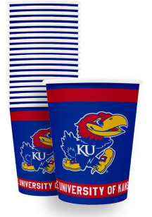 Kansas Jayhawks 12 oz 20 Pack Disposable Cups