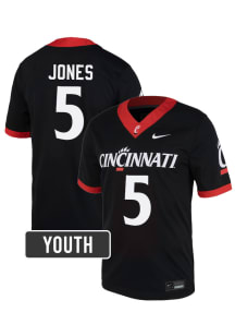 Samaj Jones Cincinnati Bearcats Youth Black Nike NIL Name And Number Football Jersey