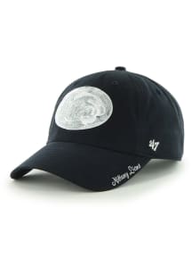 47 Penn State Nittany Lions Navy Blue Sparkle Clean Up Womens Adjustable Hat