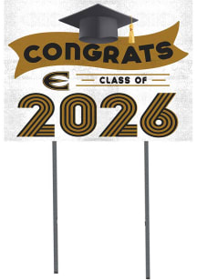 Emporia State Hornets KH Sports Fan Class of 2026 Yard Sign - Black