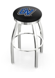 Grand Valley State Lakers Chrome Pub Stool - Silver