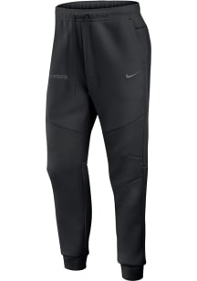 Nike Iowa State Cyclones Mens Black Tech Fleece Sweatpants