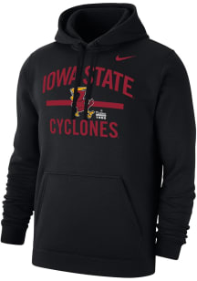 Nike Iowa State Cyclones Mens Black Walking Cy Vault Logo Long Sleeve Hoodie