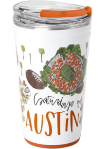 Austin Swig Game Day 24oz Stainless Steel Tumbler - Orange