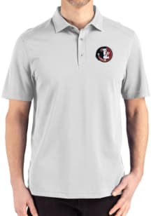 Cutter and Buck Florida State Seminoles Grey Vault Advantage Refresh Pique Big and Tall Polo
