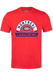 Levelwear Montreal Canadiens Red Richmond Banner Arch Short Sleeve T Shirt