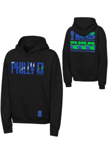 Mitchell and Ness FIFA Philadelphia Youth Black Cityview FIFA 26 Long Sleeve Hoodie