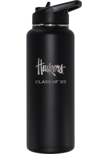 Nebraska Cornhuskers Class of 2025 34oz Stainless Steel Bottle - Black