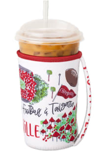 Fayetteville Swig Game Day Iced Cup Coolie Coolie - Red