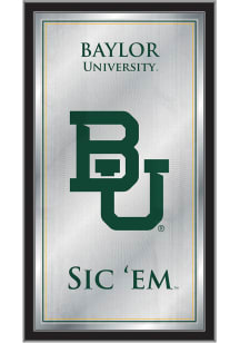 Baylor Bears Fight Song Hanging Back Bar Mirror