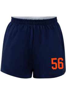 Hype and Vice Auburn Tigers Womens Navy Blue P.E. Shorts