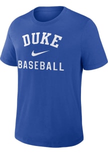 Nike Duke Blue Devils Royal Blue Dugout Early Work Baseball Short Sleeve T Shirt