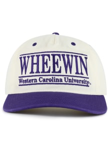 Western Carolina Retro Two Tone 5-Panel The Bar Adjustable Hat - Ivory