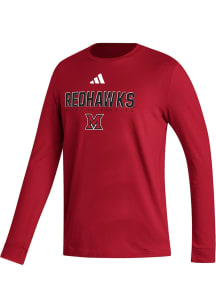 Adidas Miami RedHawks Red Heat Seal Fresh Long Sleeve T Shirt