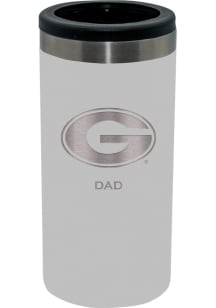 The Memory Company Georgia Bulldogs Dad 12oz Slim Stainless Steel Coolie