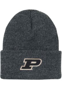 LogoFit Purdue Boilermakers Dark Grey North Pole Youth Knit Hat