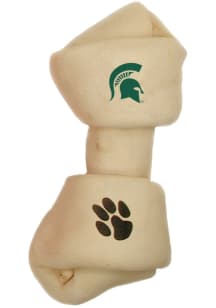 Michigan State Spartans Rawhide Dog Bone Pet Accessory