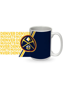Denver Nuggets 15oz Ceramic Mug - White