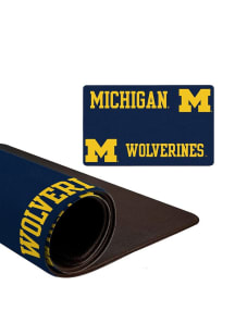Michigan Wolverines Food/Water Bowl Pet Mat