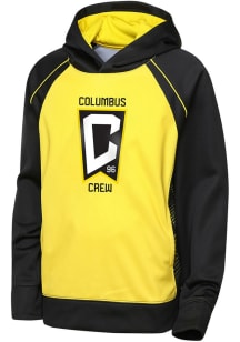 Columbus Crew Youth Black Fierce Striker Long Sleeve Hoodie