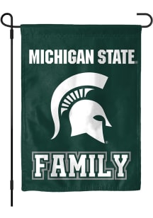 Michigan State Spartans Family Garden Flag - Green