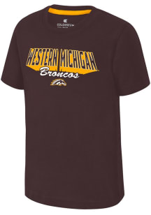 Colosseum Western Michigan Broncos Toddler Brown Tryouts Short Sleeve T-Shirt