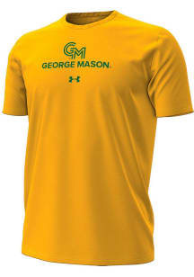 Under Armour George Mason University Gold Performance Short Sleeve T Shirt