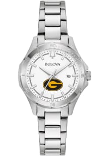 Bulova Grambling State Tigers Sport Stainless Steel Womens Watch