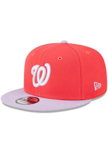 New Era Washington Nationals Red Two-Tone Color Pack 9FIFTY Youth Snapback Hat