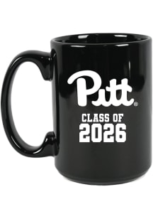Pitt Panthers Class of 2026 El Grande Ceramic Mug - Black