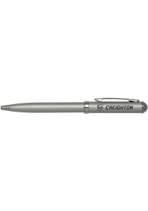 Creighton Bluejays Click Action Gel Pen - Silver