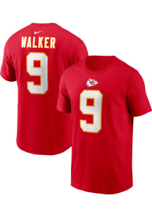 Kenneth Walker III Kansas City Chiefs Red Home Short Sleeve Player T Shirt