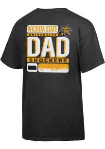 Gear For Sports Wichita State Shockers Black Dad Short Sleeve T Shirt